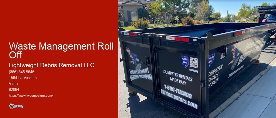 Waste Management Roll Off